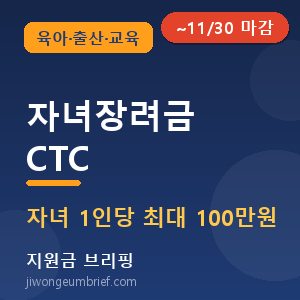 👶 자녀장려금 총정리, 자녀 1인당 최대 100만원 받는 방법 [⏰ 기한후신청 ~11/30]