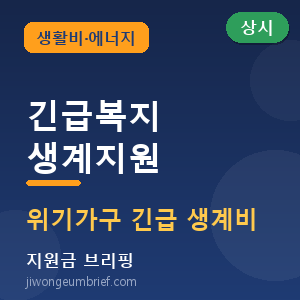 🆘 긴급복지 생계지원, 위기가구 4인 월 183만원 총정리 [🟢 상시·위기시 즉시]
