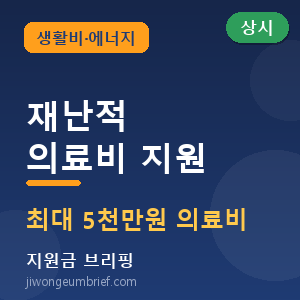 🏥 재난적 의료비 지원, 병원비 최대 5천만원 돌려받는 법 [🟢 상시 신청]