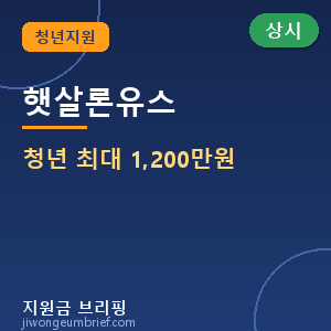 🌱 햇살론유스 — 청년 최대 1,200만원 저금리 대출, 2026 조건·신청방법 총정리 [🟢 상시 신청]