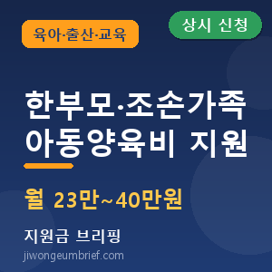 한부모아동양육비