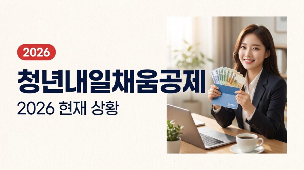 청년내일채움공제 2026년 현재 상황 총정리